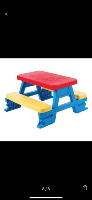 4 kişilik piknik masası