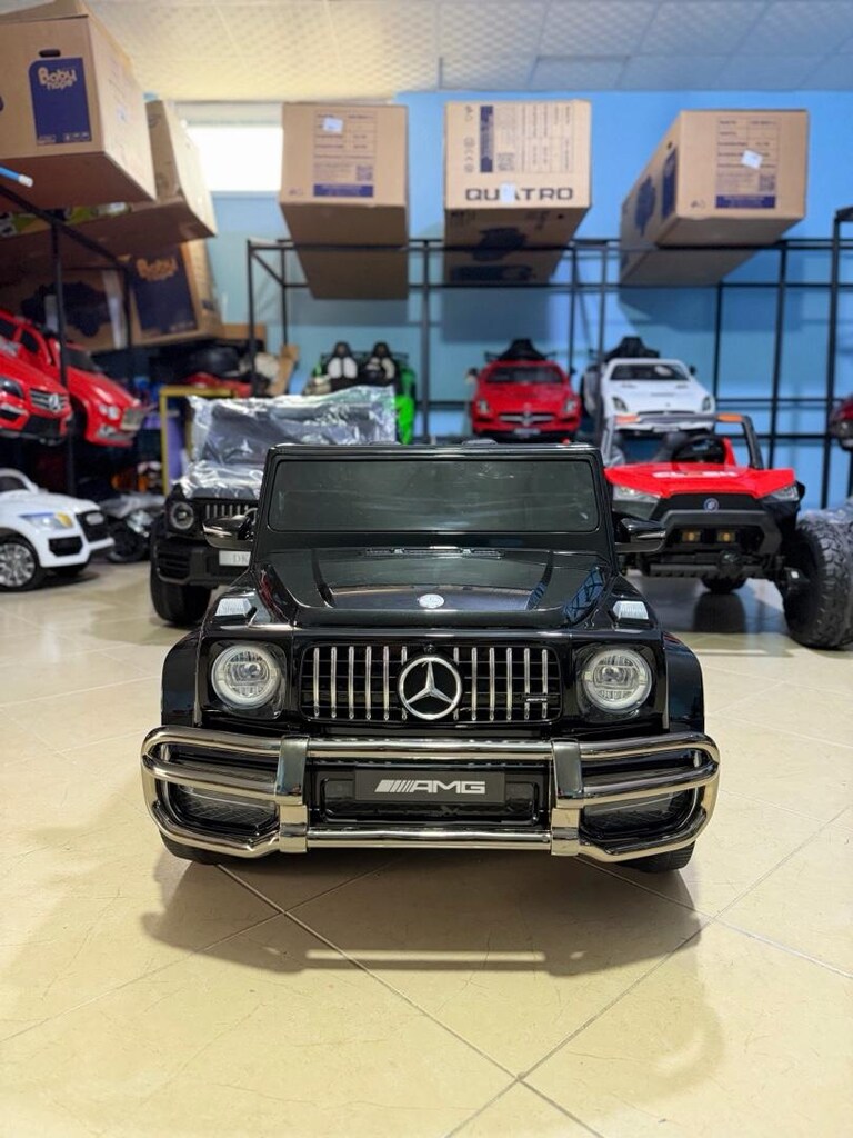 Akülü Araba 24V Mercedes G63 2 Kişilik 4x4 - 5