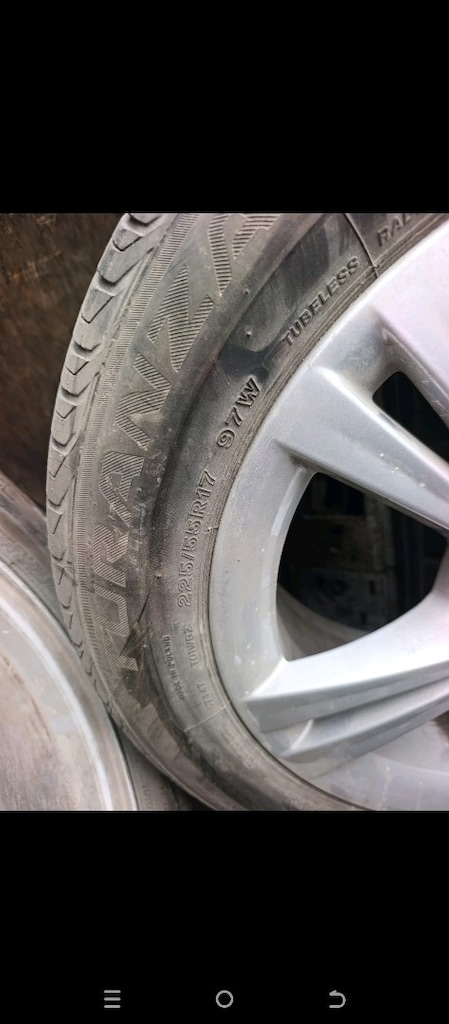 BMW jant lastik takımı 225/55/17 TAKAS OLUR - 4