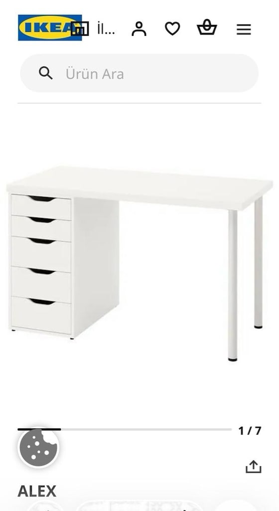 IKEA çalışma masası 120x60 - 8