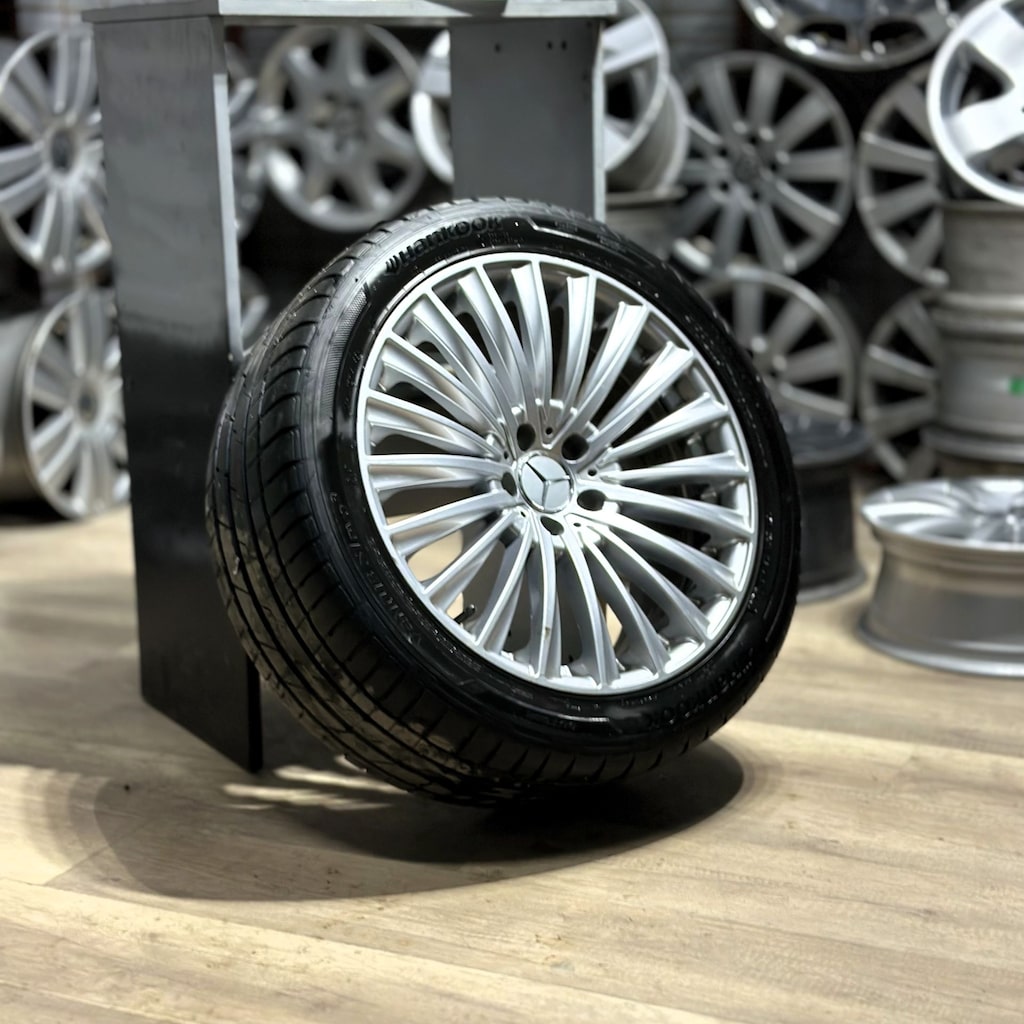 19 inç 5x112 Mercedes S Class Jant Lastik Takımı 2. El - 2