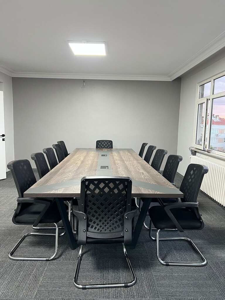 ŞERİTLİ TOPLANTI MASASI / MODERN MASA / ARAL OFİS - 12