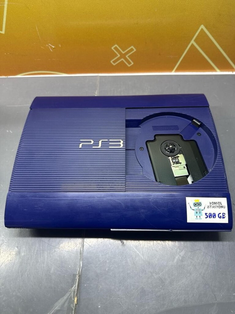 PLAYSTATION 3 SUPERSLIM 500GB 40 OYUN YÜKLÜ KIRIK + 1 ADET DUALSHOCK 3 - 2