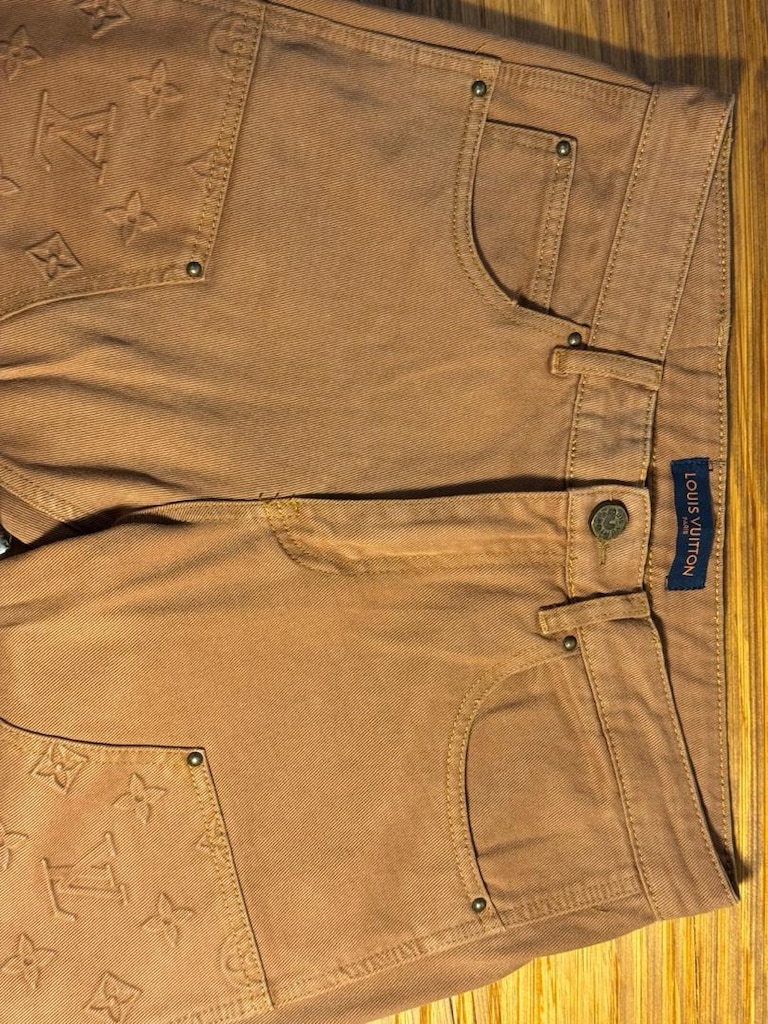 Louis Vuitton Kahverengi Mont ve Pantolon - 10