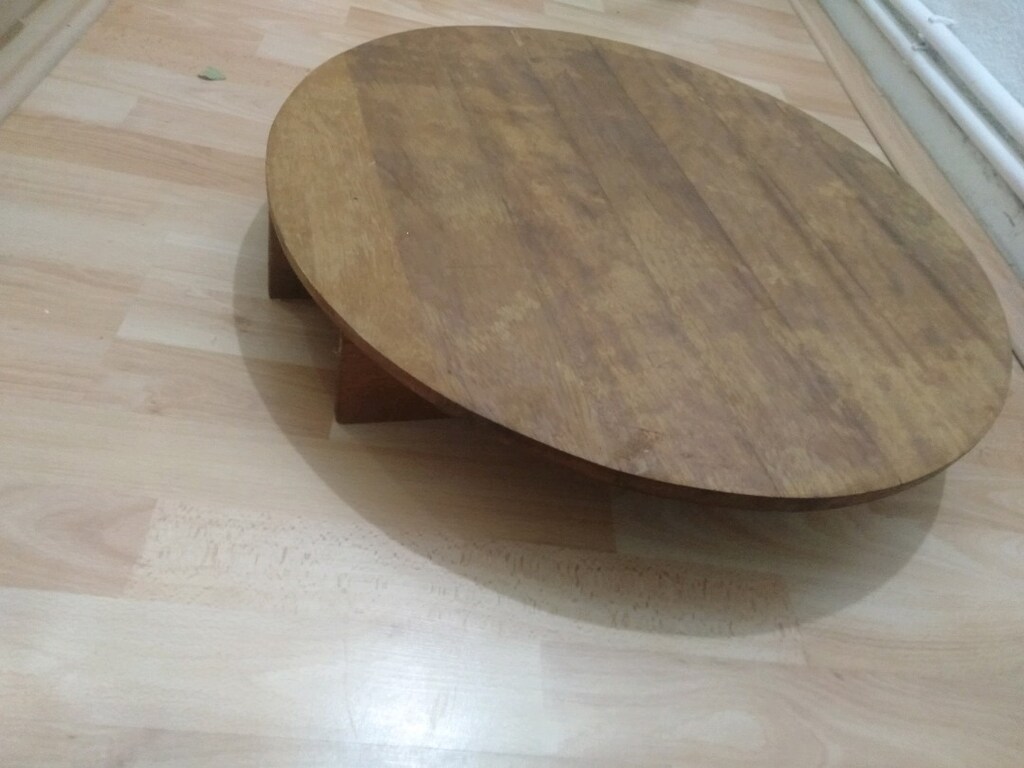 oval yuvarlak tahta 60'5×10 - 2
