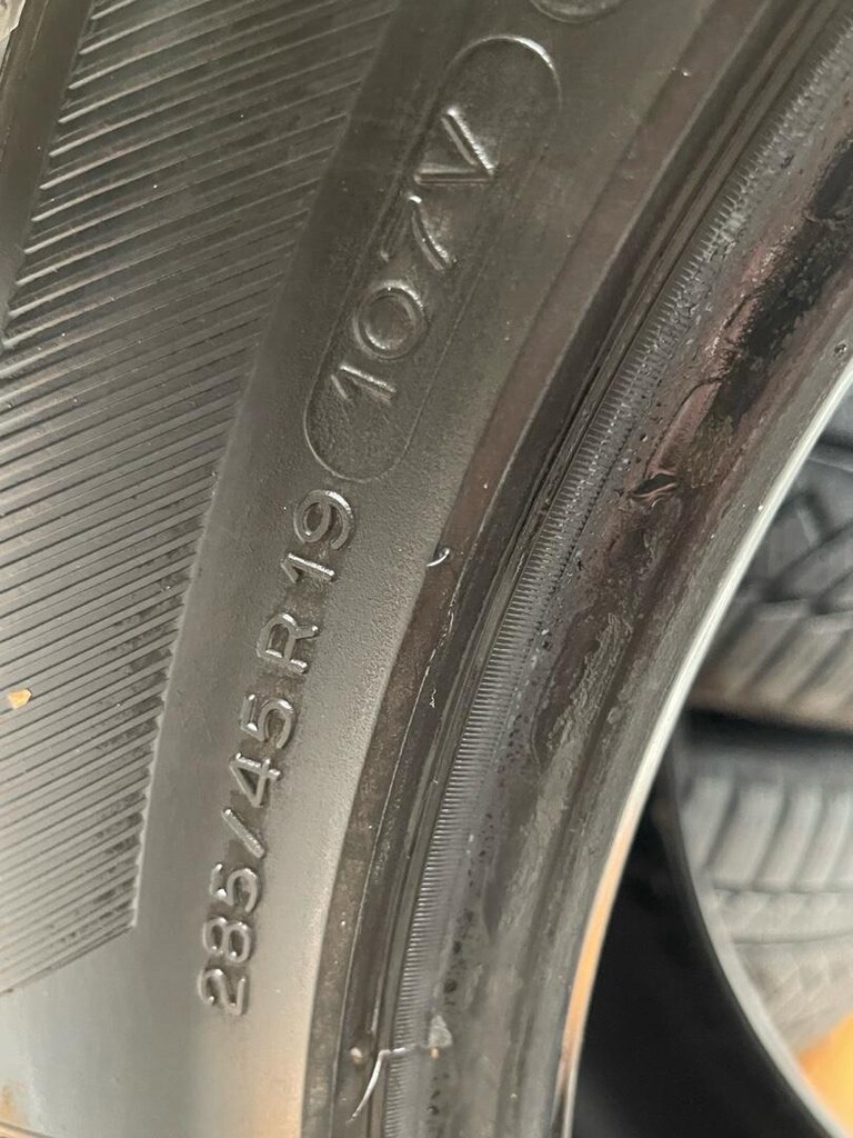 285 45 r19 michelin tek lastik (6mm) - 6