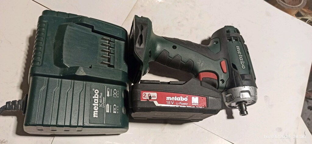 ORİJİNAL METABO 18 VOLT BEATS UÇLU ŞARJLI MATKAP - 14