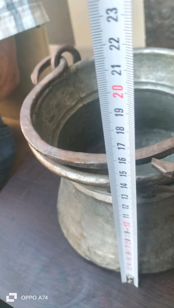 Eski Bakır Süt Kazanı - 2