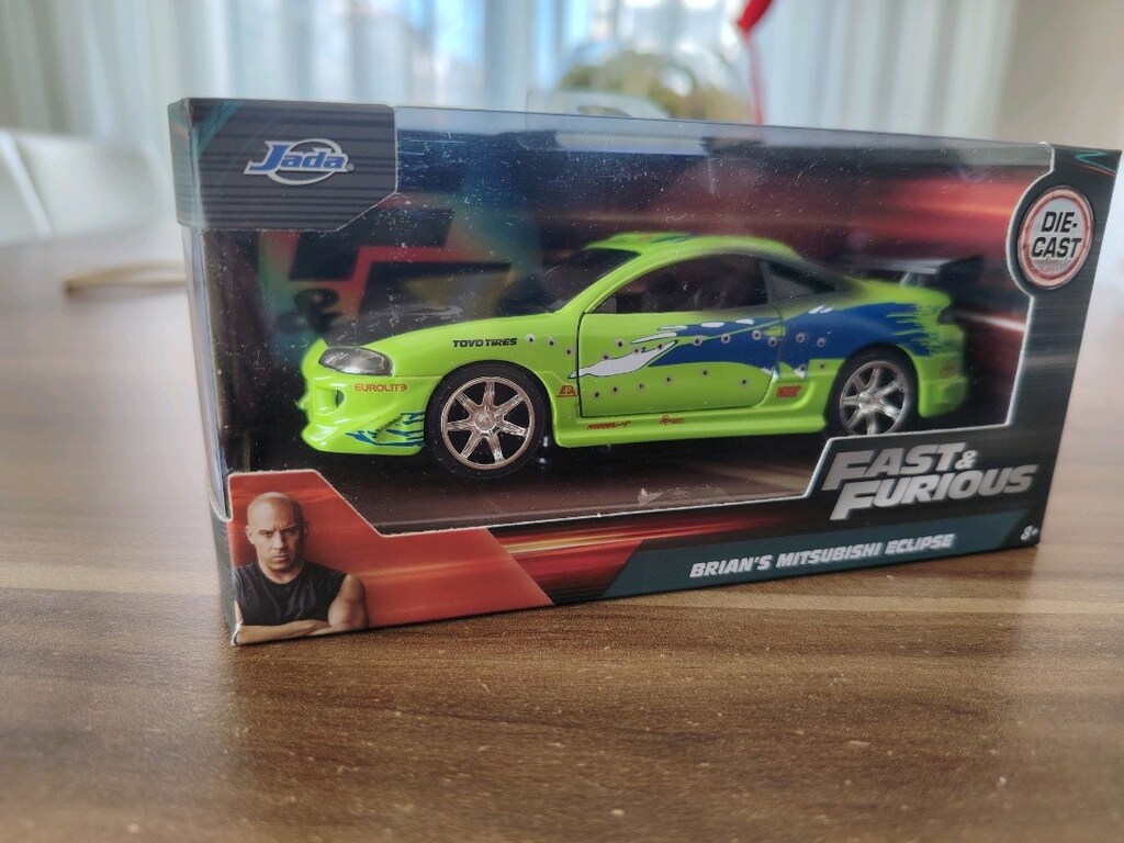 Jada fast and furious mitsubishi eclipse Nissan skyline - 5
