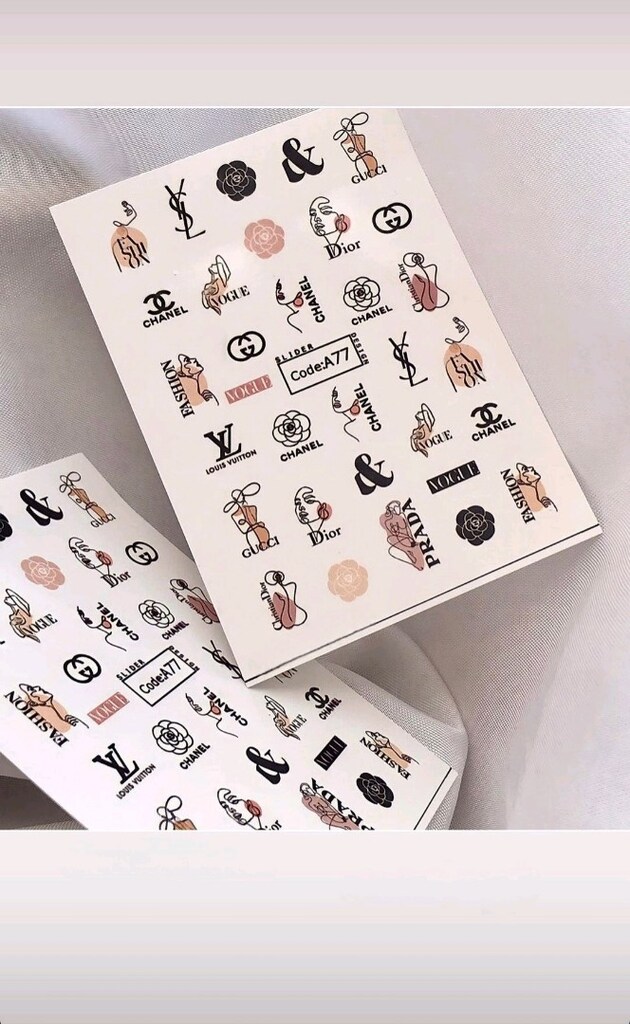 Tırnak Stickeri ( 100 Adet ) - 19