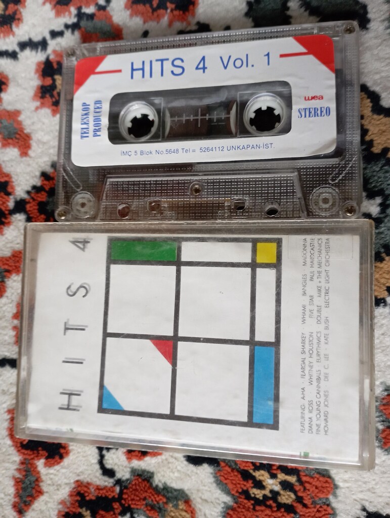 HİTS 4 VOL 1 MADONNA/WHİTNEY HOUSTON/A-HA/BANGLES