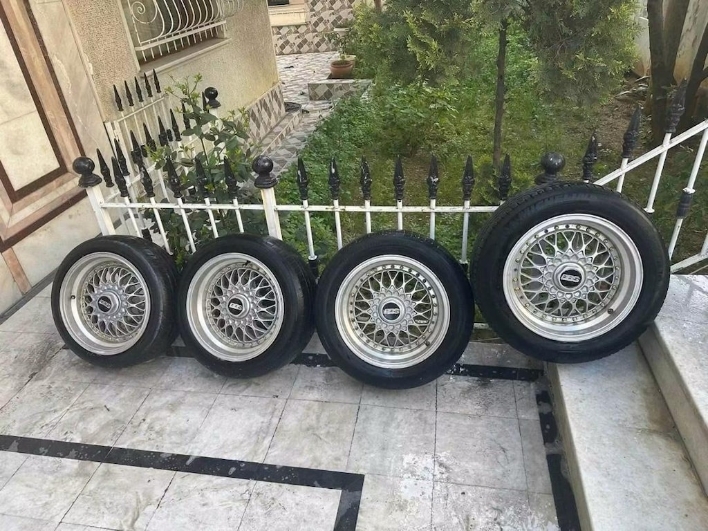 SPORT BBS RS 2 ÇELİKJANT lastik1.adt 1.Adt Michelin petlas 215.55.16 - 7