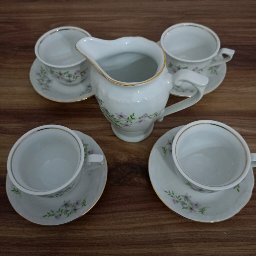 Tasarım 4 kişilik Kahve Takımı - 5