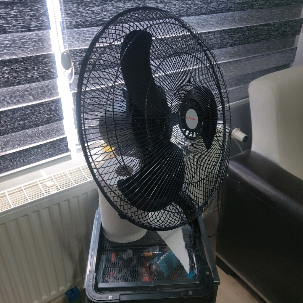 Temiz Conti CSF-405 Vantilatör - 50W Güçlü Soğutmanot.mada üstü modeli - 2