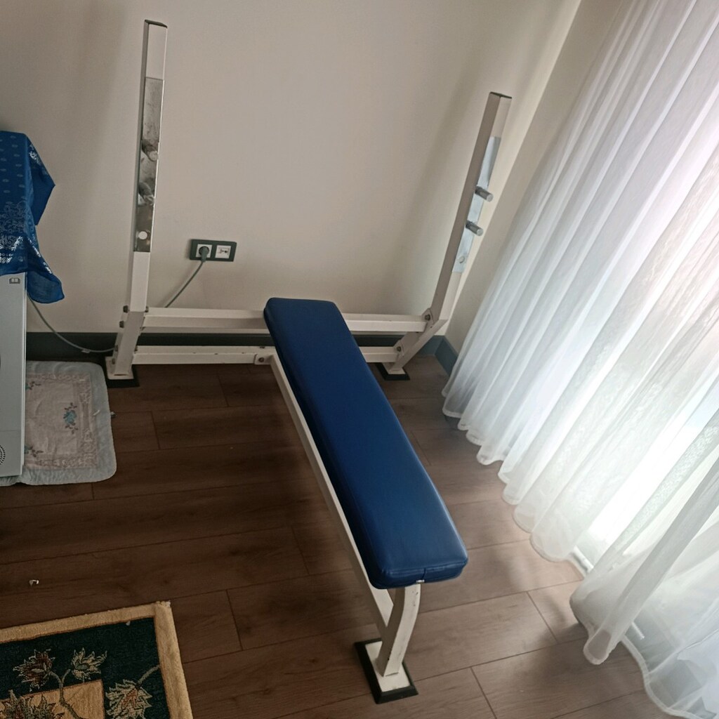 Profesyonel olimpik bench sehpası, fitness ağırlık sehpası. - 4