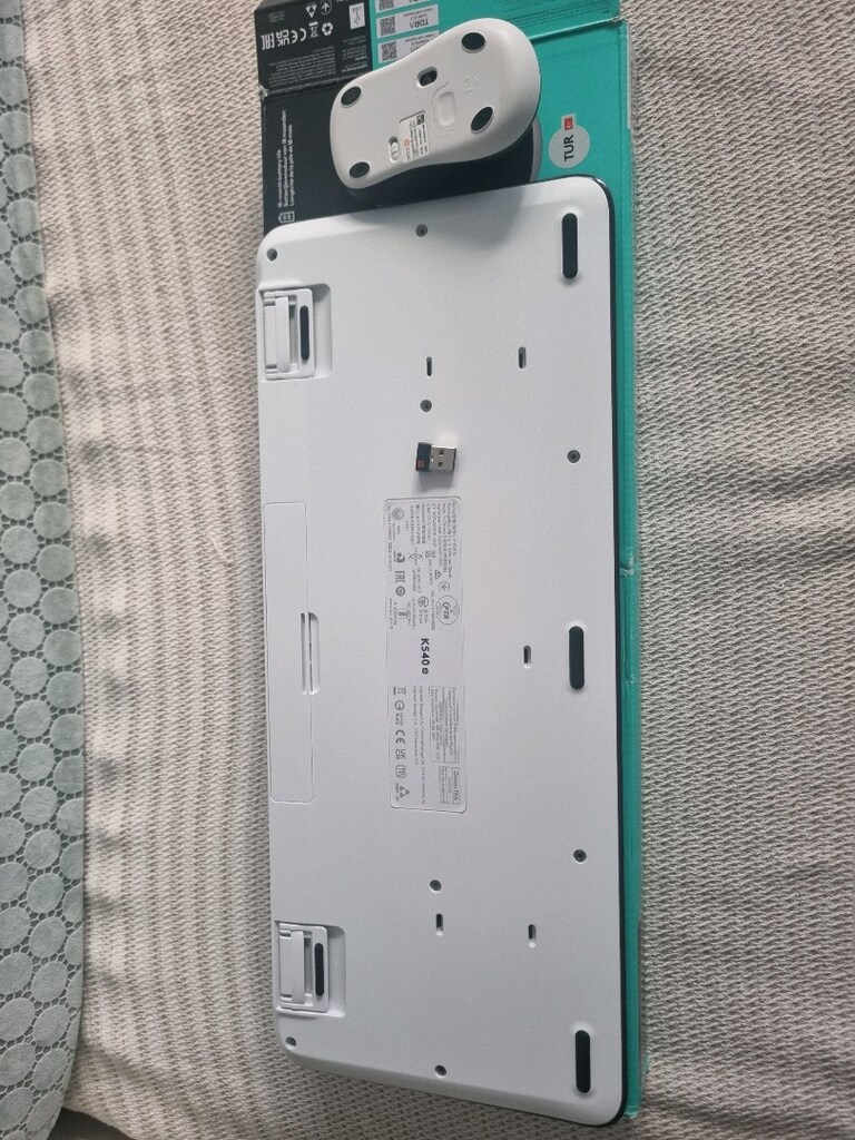 Logitech Kablosuz MK540 Klavye Mouse Seti - 7