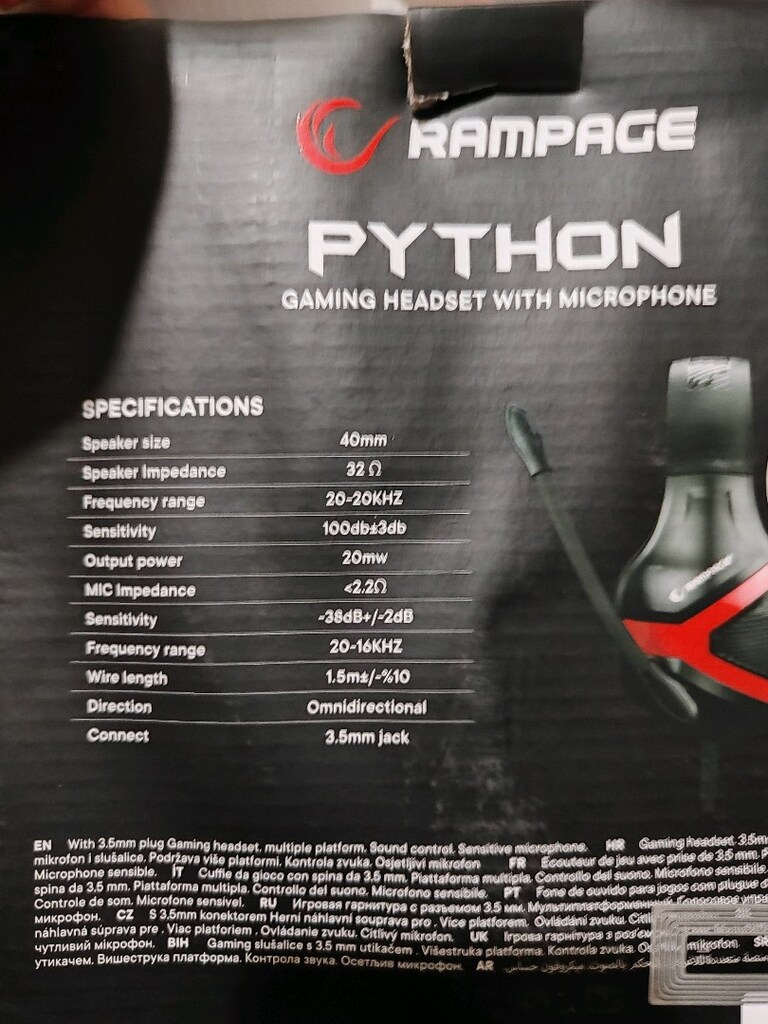 PYTON RAMPAGE SIFIR KULAKLIK - 5
