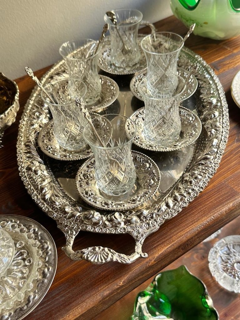 Vintage çay seti - 2