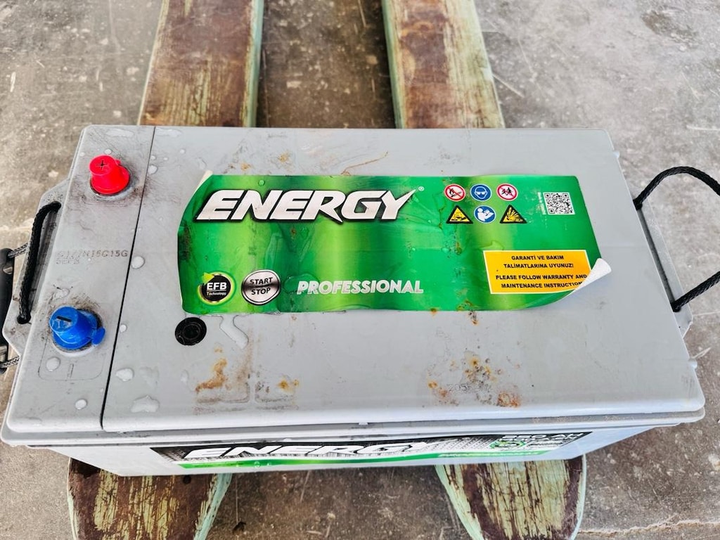 12v 250 AMPER ÇIKMA EFB (start stop) AKÜ.!! yeni - sağlam.!! - 3