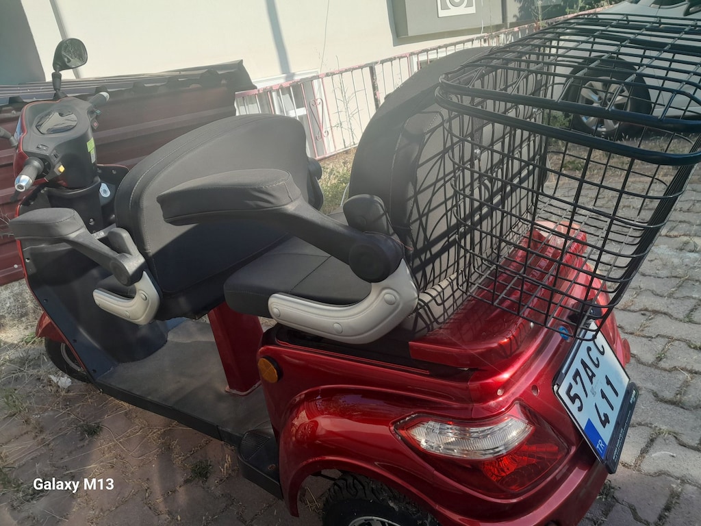 Üç tekerlekli elektrikli moped - 3