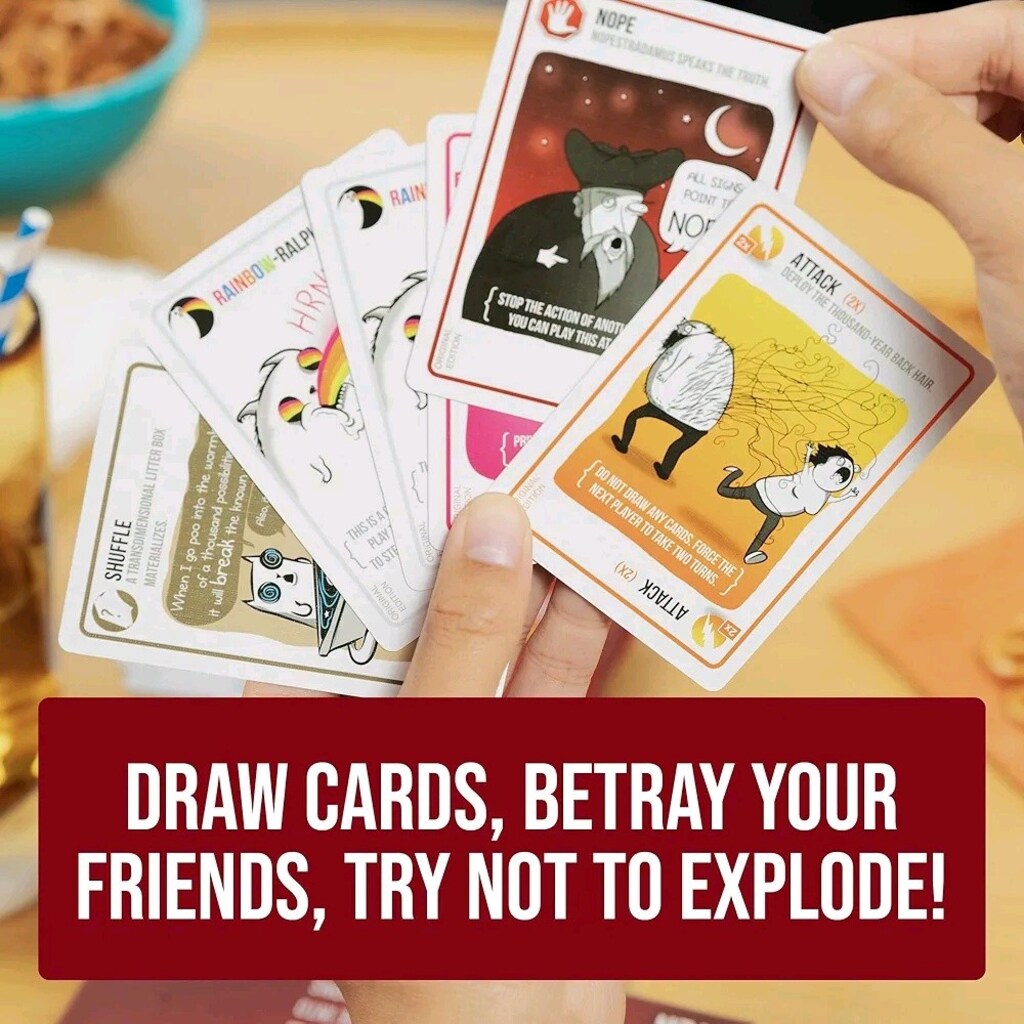 Exploding Kittens Kart Oyunu- Orijinal Sürüm - 5