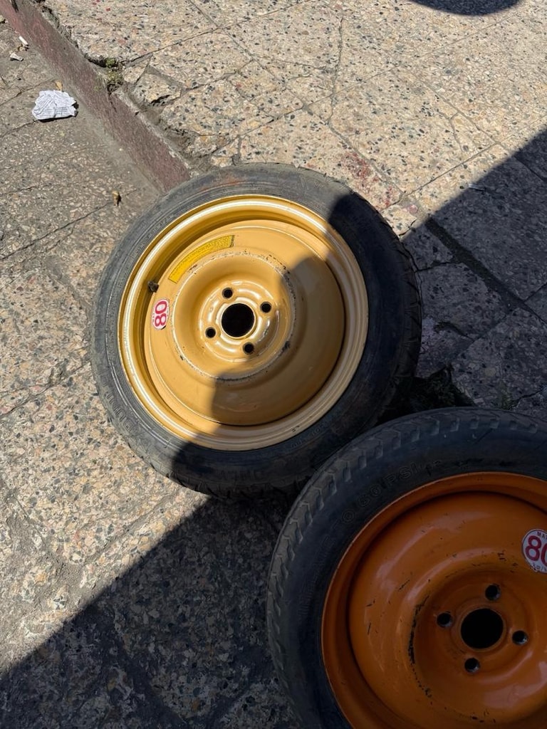 3 adet ince stepne 4x100 araçlara uygun - 4