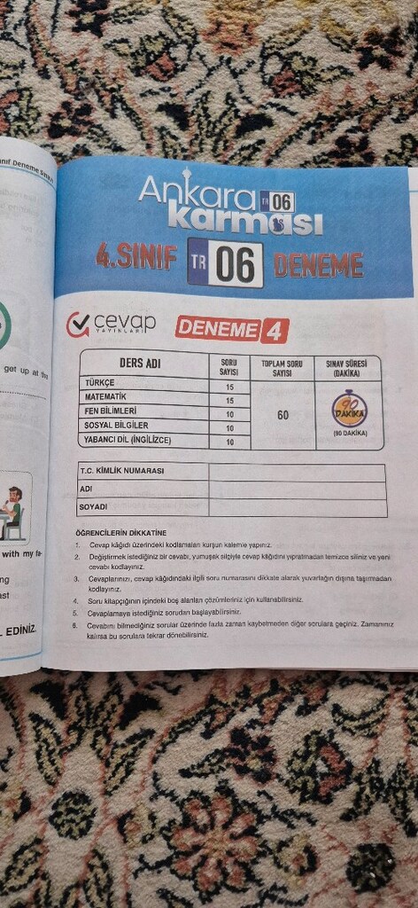 4. sınıf deneme seti - 4