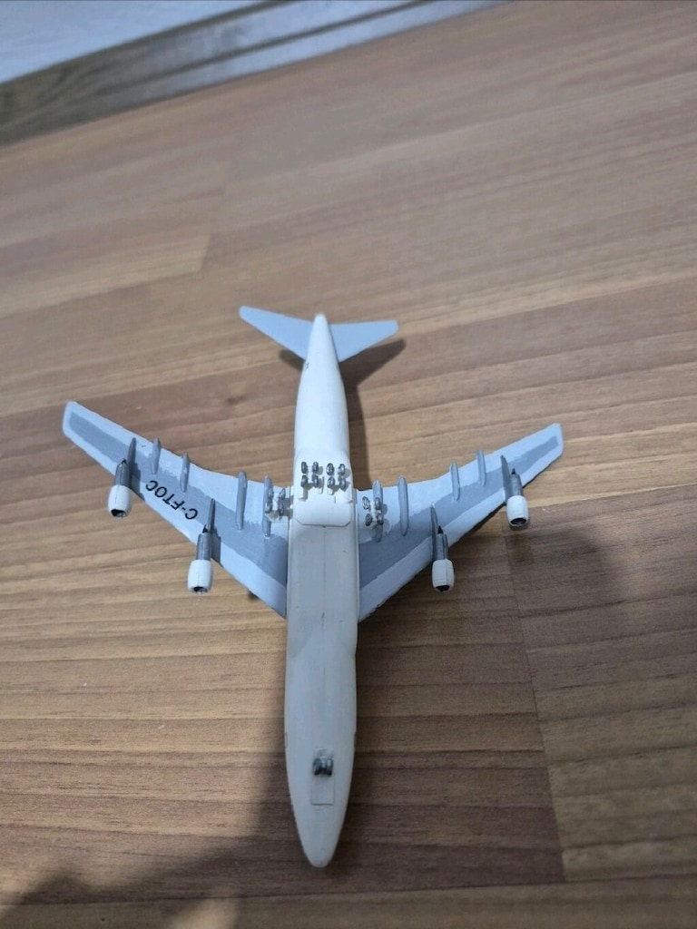 Boeing 747 Air Canada Maket Uçak (1.390 ölçek) - 5