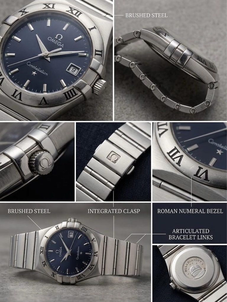 REPLİKA Omega Constellation Model Replika Kol Saati – Sorunsuz ve Şık