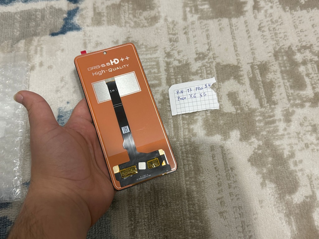 Sıfır Xiaomi Redmi Note 13 Pro 5G İncell Ekran Ücretsiz Montaj - 2