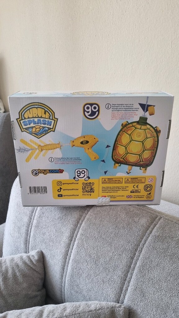 Turtle Splash Su Çantası - 3