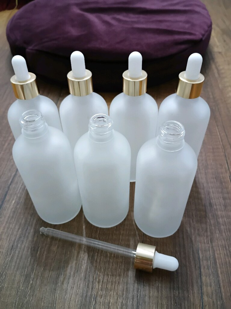 100 ml cam damlalıkli şişe - 2