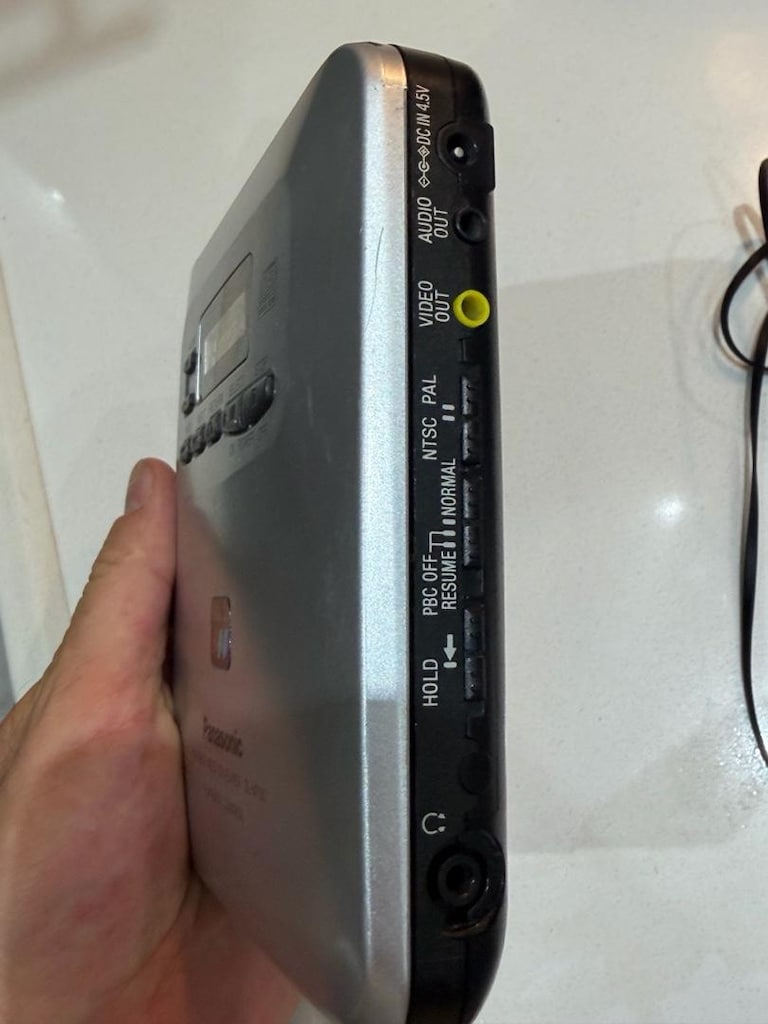 PANASONIC CD PLAYER SL-VP30 DİSCMAN - 5