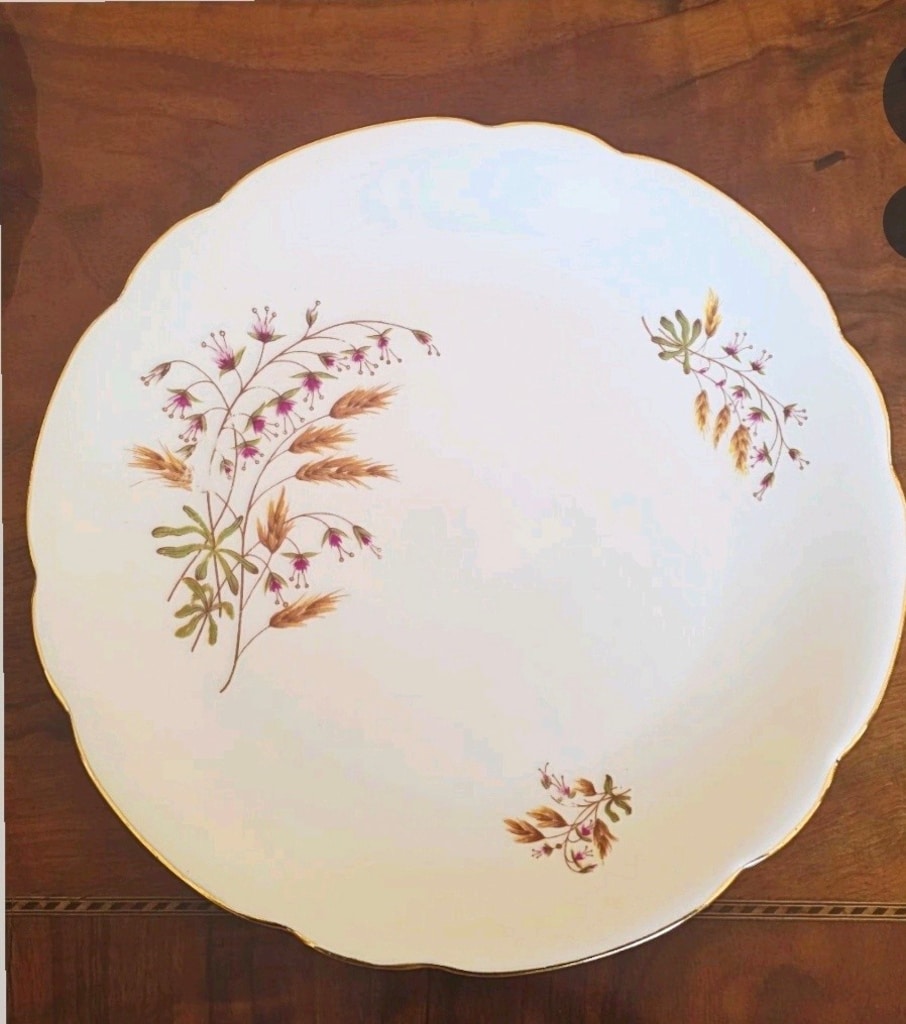 Antika Fransız Porseleni Damgalı Yemek Takımı 6 Adet - 2