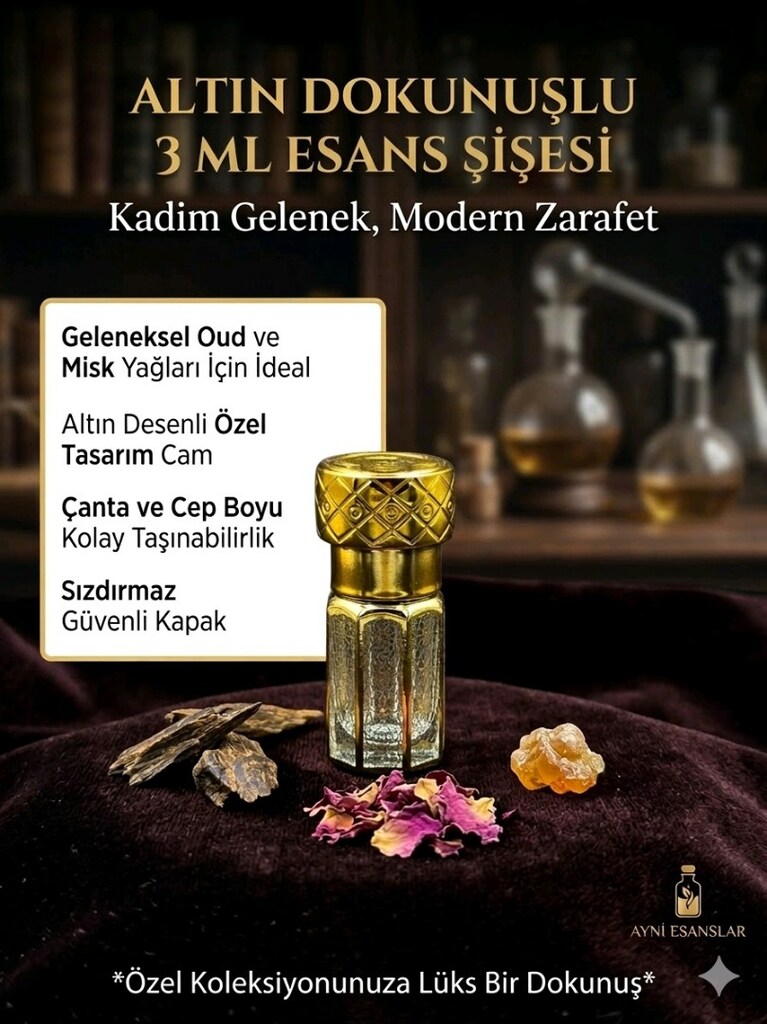 3 ml lüks esans şisesi - 2