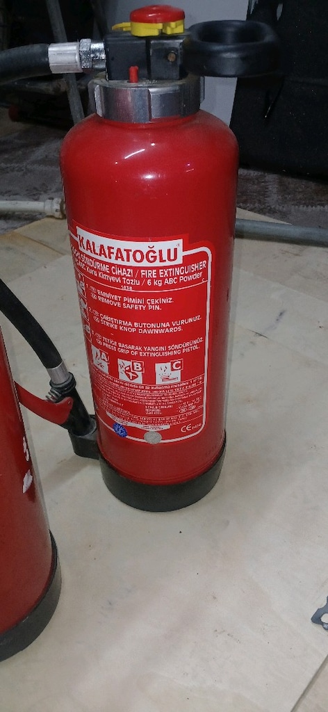 kalafatoğlu yangin söndurücu 2adet - 3