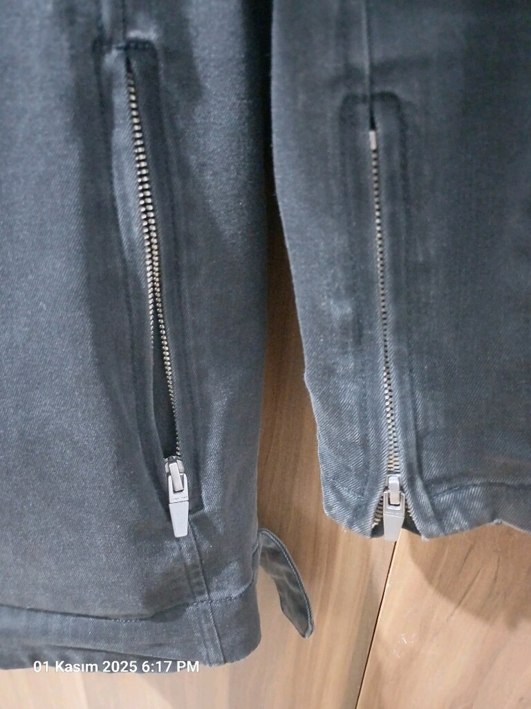 zara marka erkek kot çeket - 4