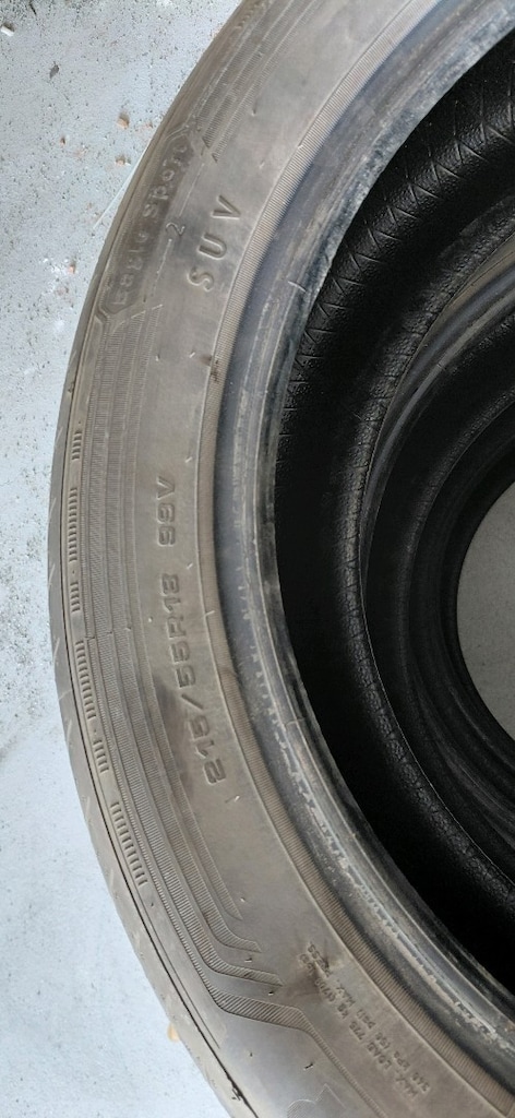 215 55 18 hatasız işlemsiz goodyear marka 2024 tarihli çok düzgün las - 14