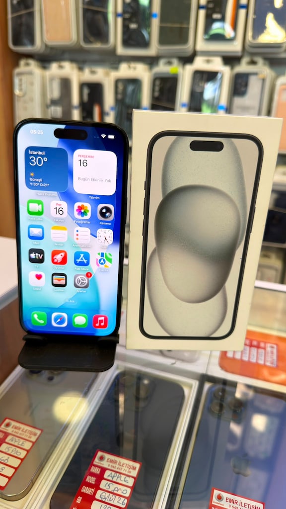 15 128 gb pil 100 sıfırdan farksız garantili takasa açık - 3