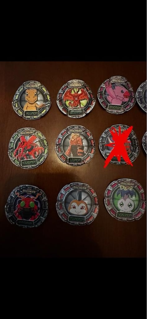 Digimon Taso 26 adet - 2