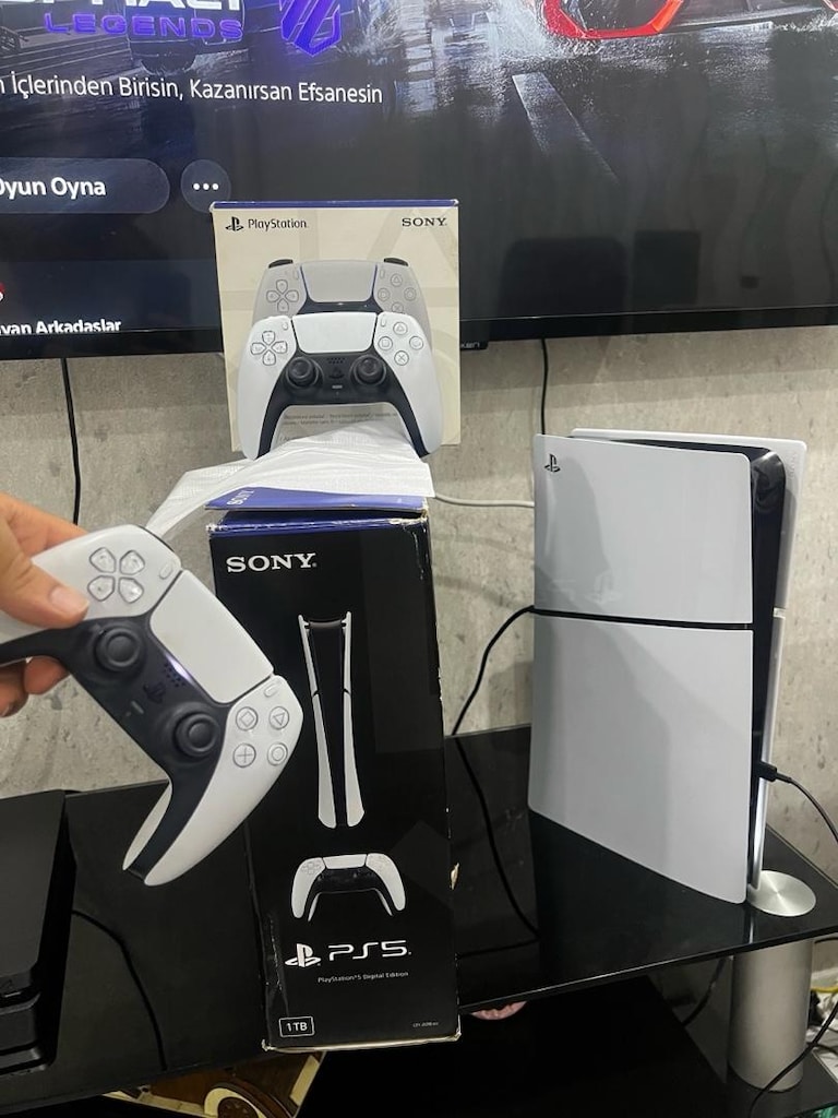 PS5 SLİM DİJİTAL 1tb ÇİFT KOL - 2