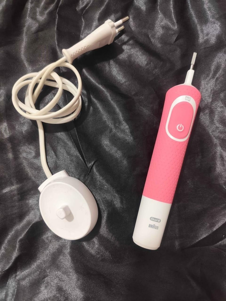 Oral-B Pembe Diş Fırçası Gövdesi ve Orijinal Şarj Cihazı (Type 3710) - 4