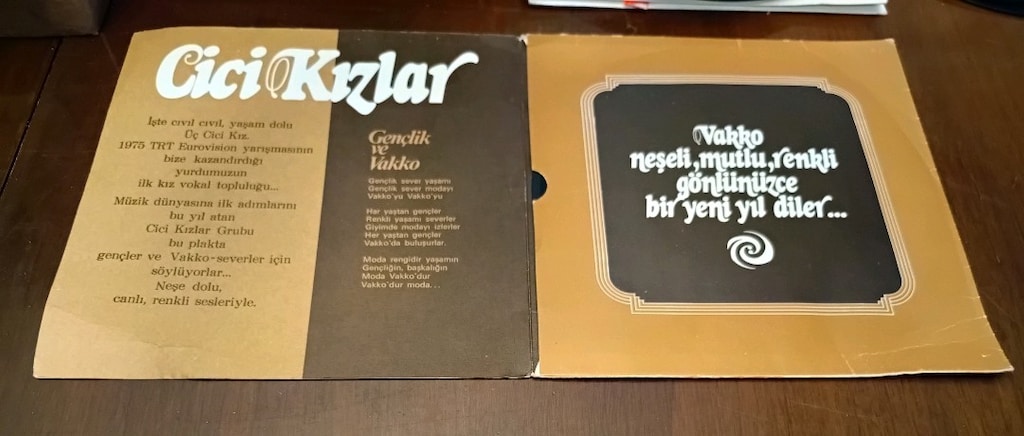 Cici kızlar Vakko 45 lik - 3