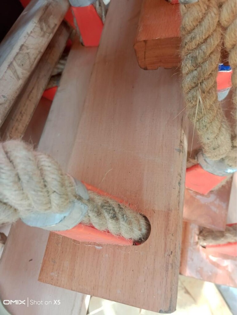 İp merdiven gemi marine ekipmanları - 4