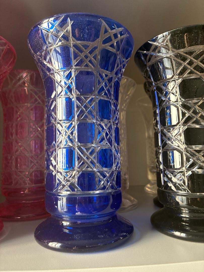 Paşabahçe kristal kesme vazo - 2