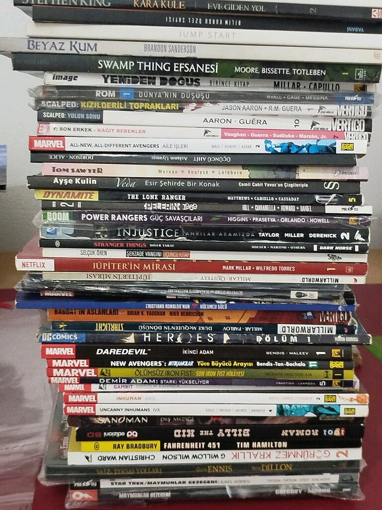 Çizgi Romanlar, Marvel, DC, Vertigo, NTV yayınları ait 48 adet - 7