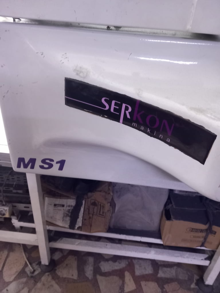 2020 Model Serkon MS1 Yarım Otomatik Kumaş Serim Makine, 12 metre masa - 4