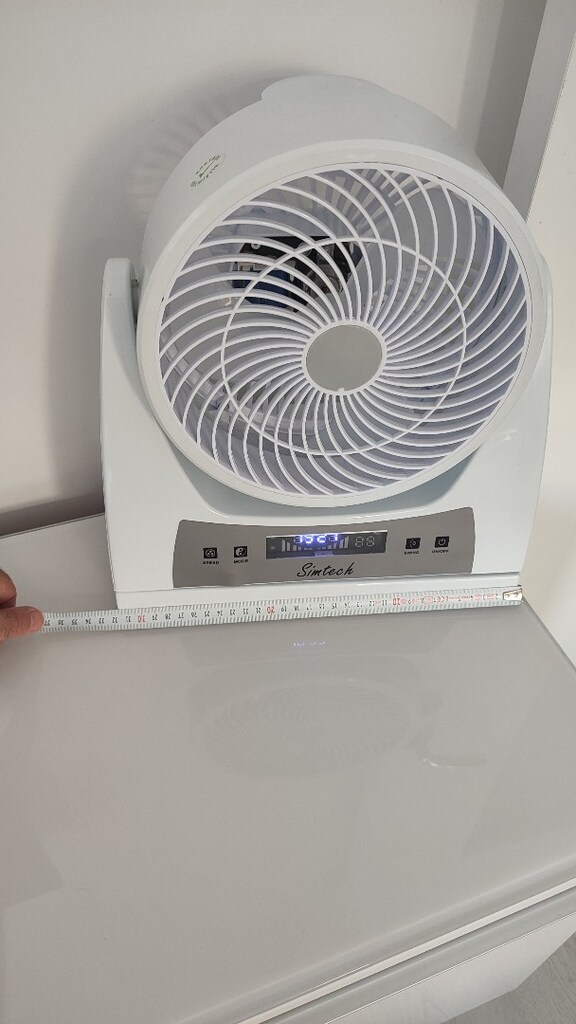 Simtech KM-1725 Masaüstü Vantilatör - 3