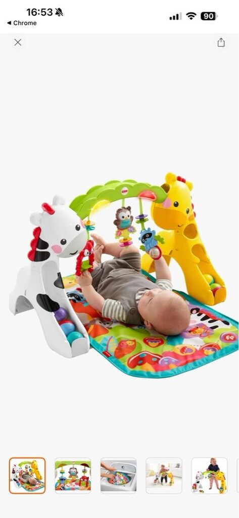 Fisher Price IşıkLı Müzikli Jimnastik Dünyası