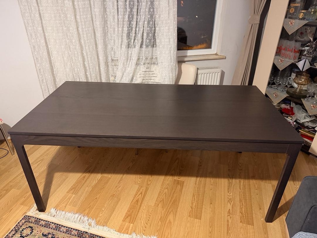 IKEA EKEDALEN Açılır Yemek Masası – Meşe – 180/240x90 cm - 10